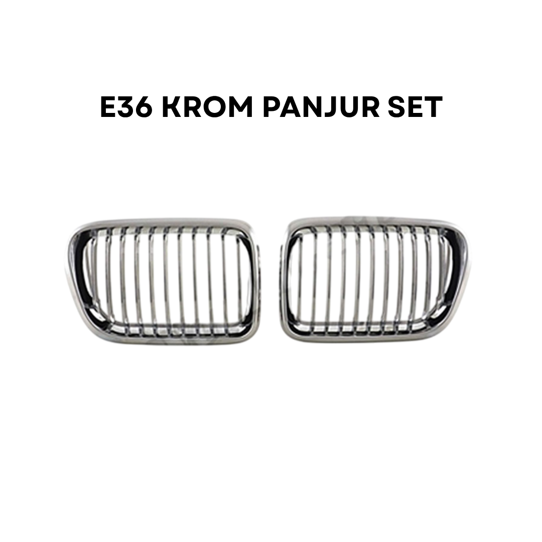 Bmw E36 Krom Panjur Seti