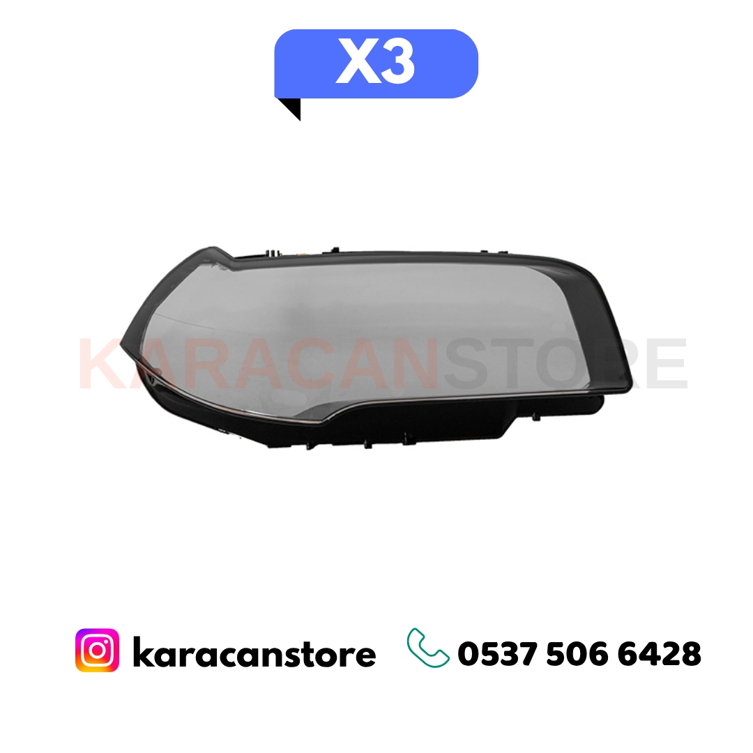 Bmw X3 E83 Lci Sağ Far Camı 2007 / 2011