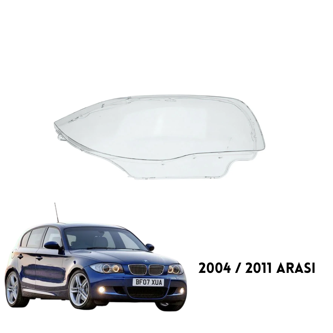 Bmw E87 Sağ Far Camı