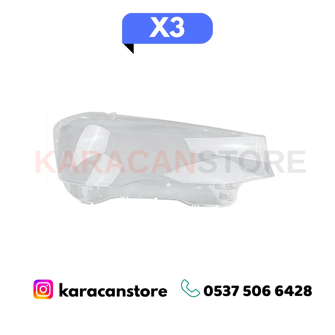 Bmw X3 F25 Sağ Far Camı 2014 / 2017