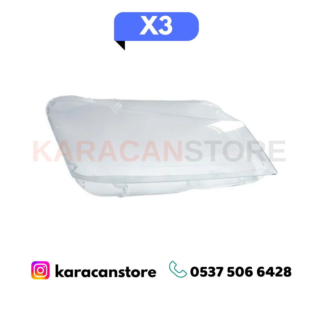 Bmw X3 F25 Sağ Far Camı 2011 / 2014