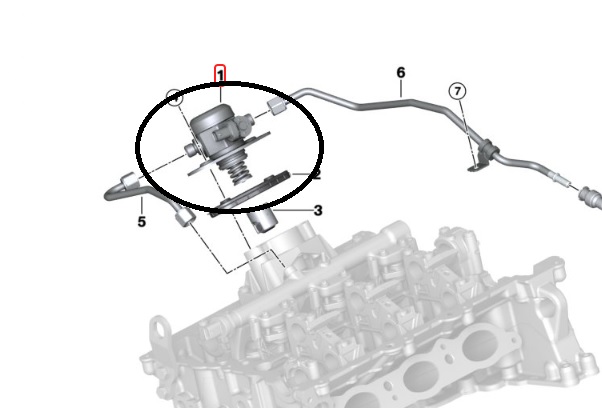 Bmw F30 Lci B37 B38 B47 Yüksek Basınç Pompası