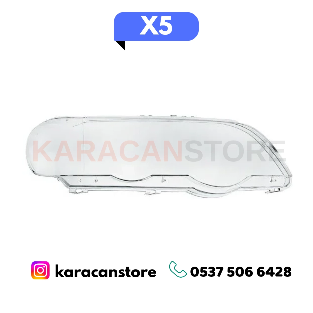 Bmw X5 E53 Sağ Far Camı 2000 / 2003