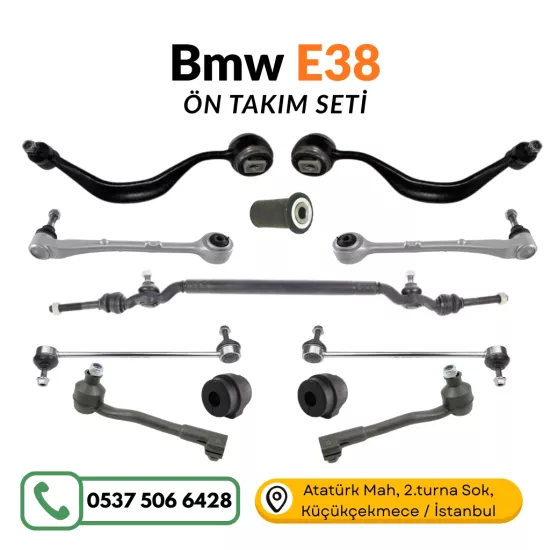Bmw E38 Ön Salıncak Alt Takım Seti 11 Parça