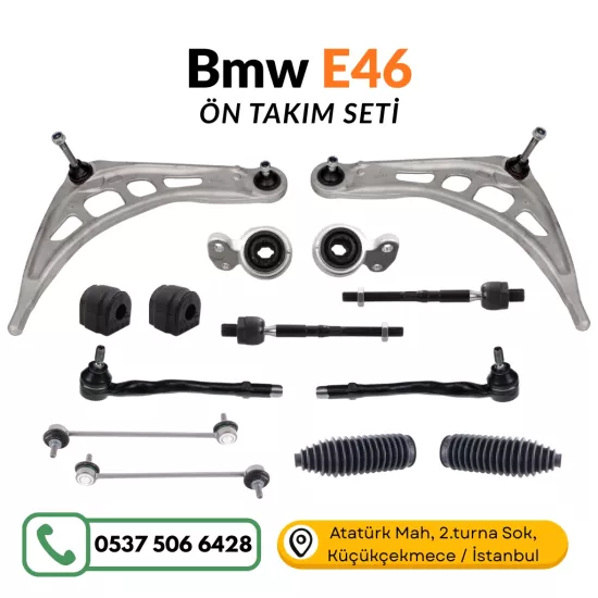 Bmw E46 Ön Salıncak Alt Takım Seti 14 Parça