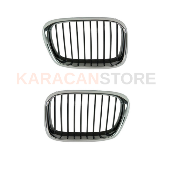 Bmw E39 Panjur Seti Yeni Tip Krom Siyah