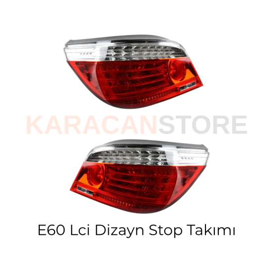 Bmw E60 Lci Dizayn Led Stop Lambası Set