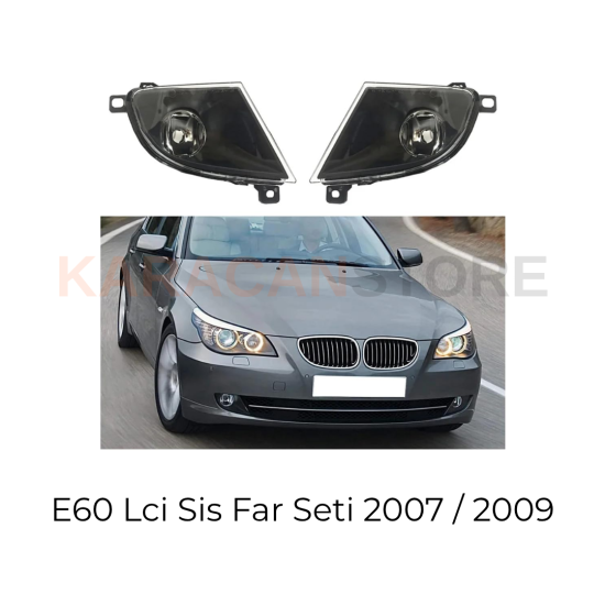 Bmw E60 Lci Sağ Sol Sis Far Lambası Set