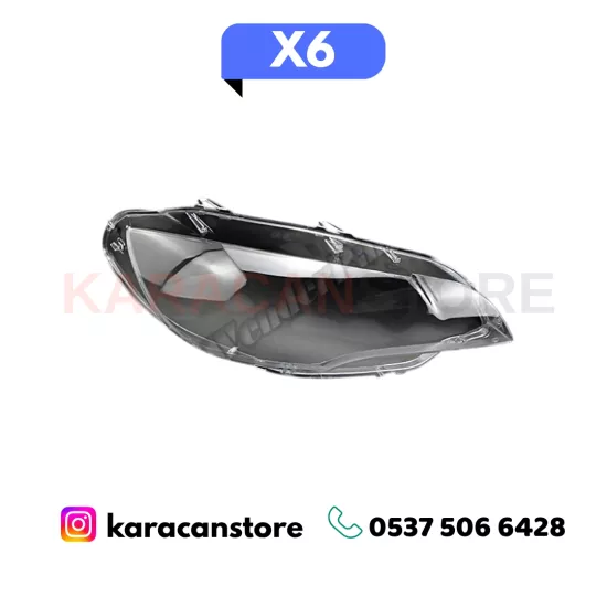 Bmw X6 E71 Sağ Far Camı