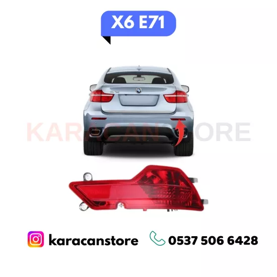Bmw X6 E71 Arka Sağ Reflektör
