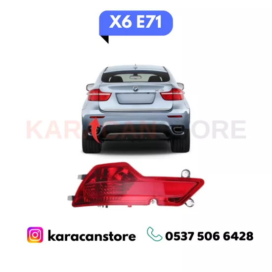 Bmw X6 E71 Arka Sol Reflektör