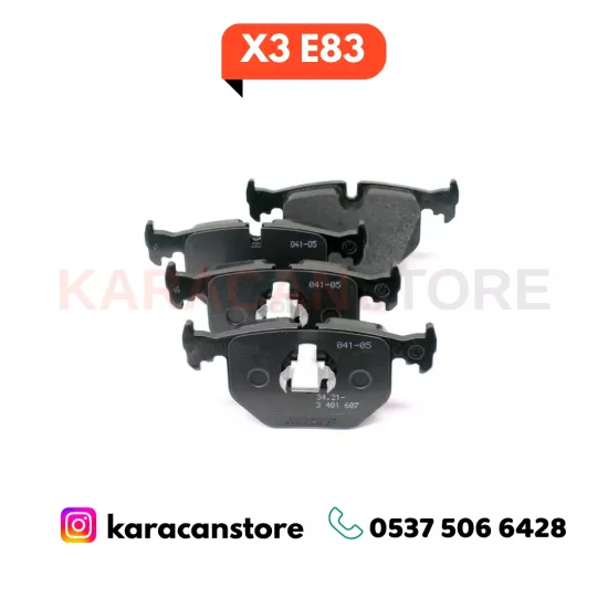 Bmw X3 E83 Arka Fren Balatası Takımı