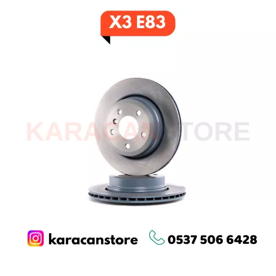 Bmw X3 E83 Arka Fren Diski Takımı