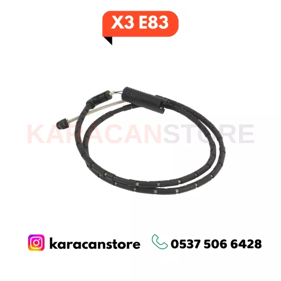 Bmw X3 E83 Arka Fren Balatası Fişi