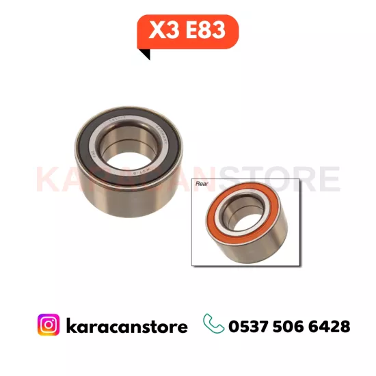 Bmw X3 E83 Arka Sol Teker Rulmanı