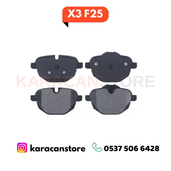 Bmw X3 F25 Arka Fren Balatası Takımı