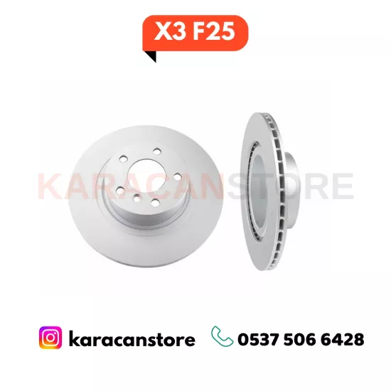 Bmw X3 F25 Arka Fren Diski Takımı