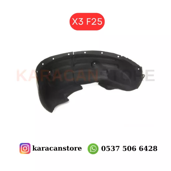 Bmw X3 F25 Sol Arka Çamurluk Davlumbazı