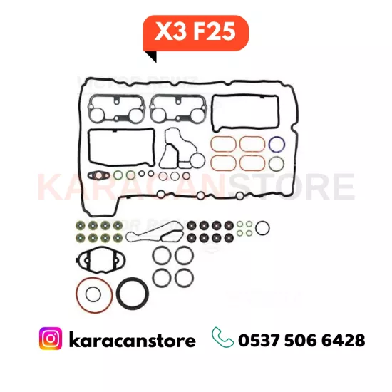 Bmw X3 F25 N20 Üst Takım Conta