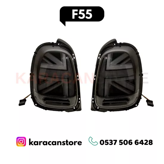 F55 Füme Union Jack Stop Takımı 2018 Görünüm