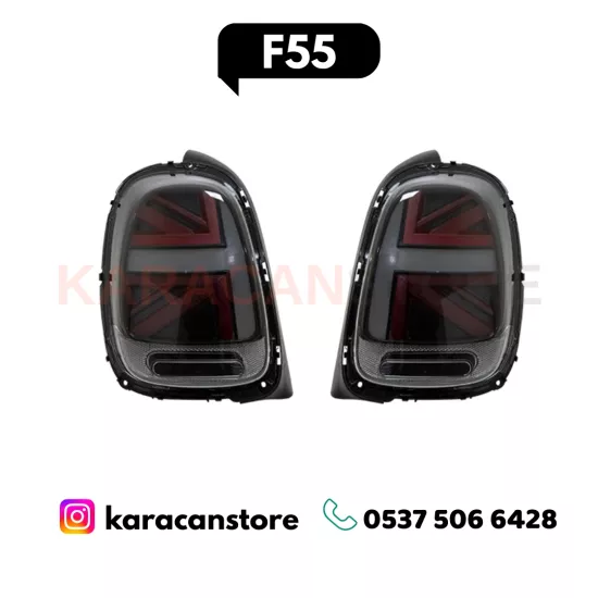 Mini Cooper F55 Union Jack Stop Lambası Takımı