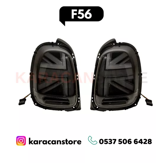 F56 Füme Union Jack Stop Takımı 2018 Görünüm