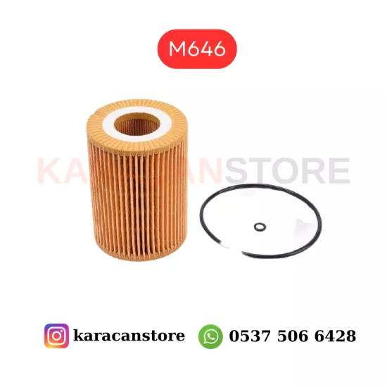 Mercedes Sprinter W906 Euro4 M646 Yağ Filtresi