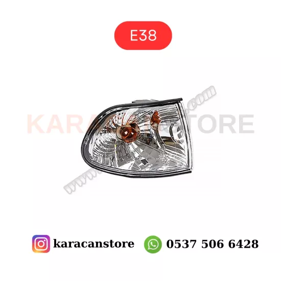 Bmw E38 Sağ Kristal Beyaz Sinyal Lambası