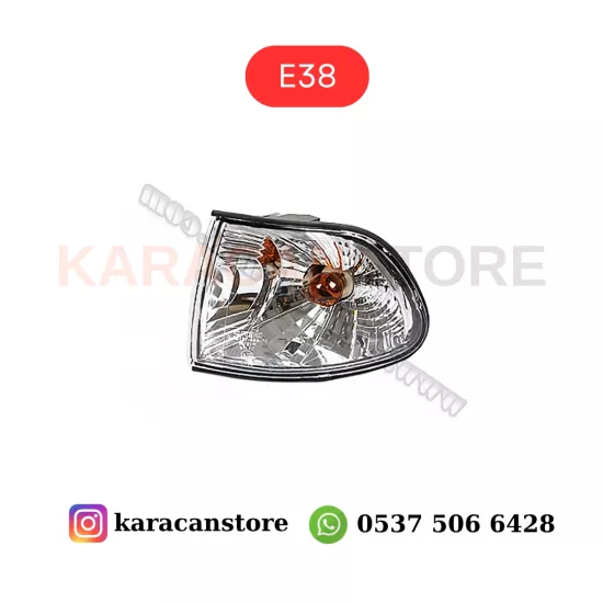 Bmw E38 Sol Kristal Beyaz Sinyal Lambası