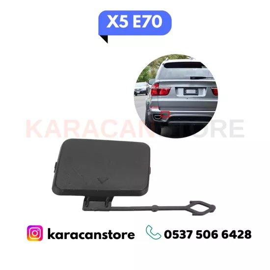 Bmw X5 E70 Sol Arka Tampon Çeki Kapağı 2007 / 2009
