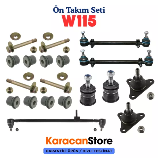 Mercedes W115 Ön Salıncak Alt Takım Seti