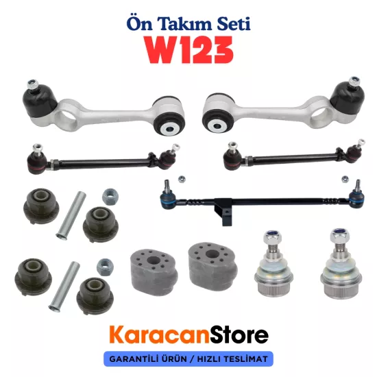 Mercedes W123 Ön Salıncak Alt Takım Seti