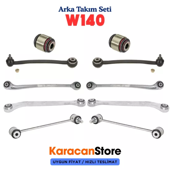 Mercedes W140 Arka Salıncak Alt Takım Seti