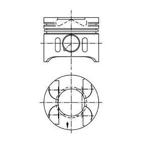 Mercedes W202 Dizel Piston Segman Takım
