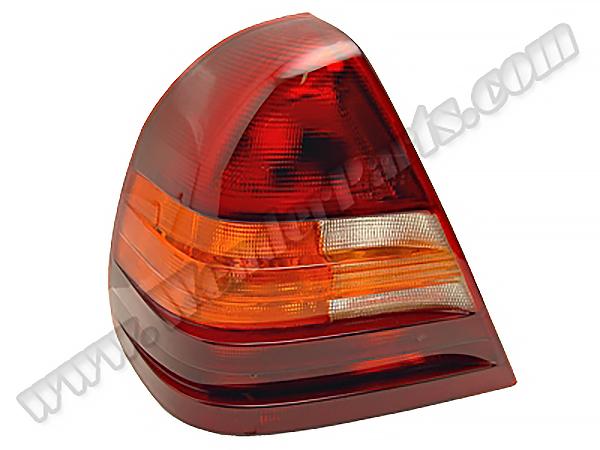 Mercedes W202 Sol Stop Camı Turuncu
