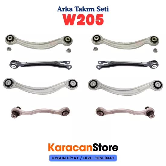 Mercedes W205 Arka Salıncak Alt Takım Seti