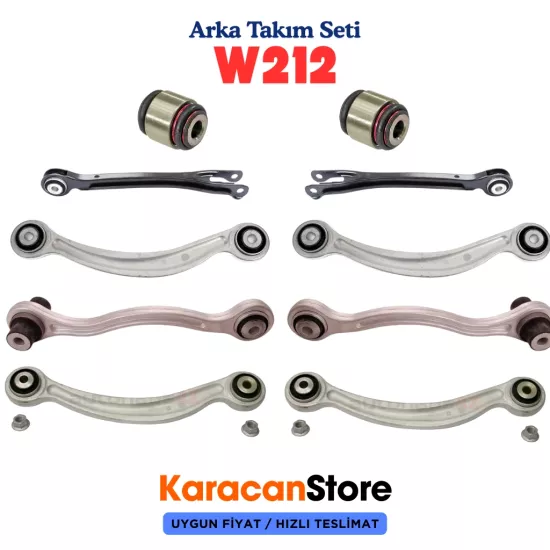 Mercedes W212 Arka Salıncak Alt Takım Seti