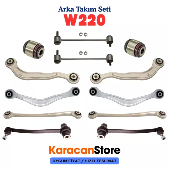 Mercedes W220 Arka Salıncak Alt Takım Seti