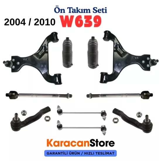 W639 2004 / 2010 Ön Salıncak Alt Takım Seti