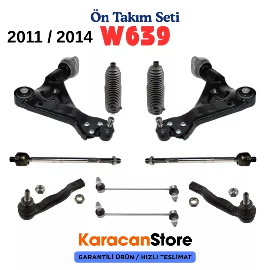W639 2011 / 2014 Ön Salıncak Alt Takım Seti