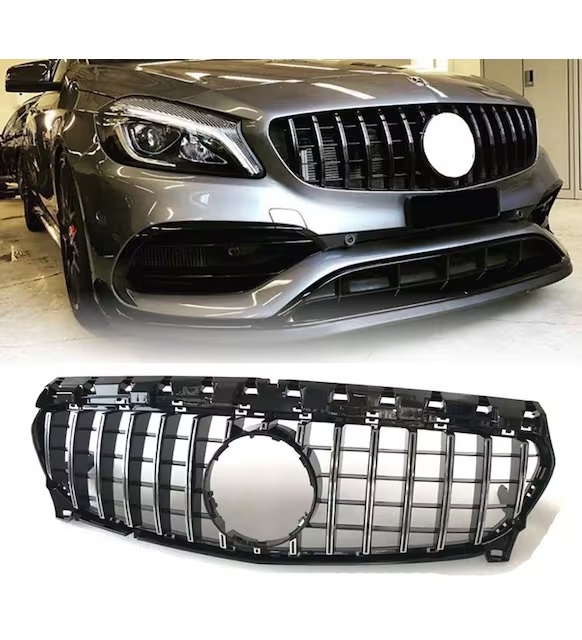 Mercedes A Serisi W176 GTR Panjur Krom / Siyah 2012 2015 Arası