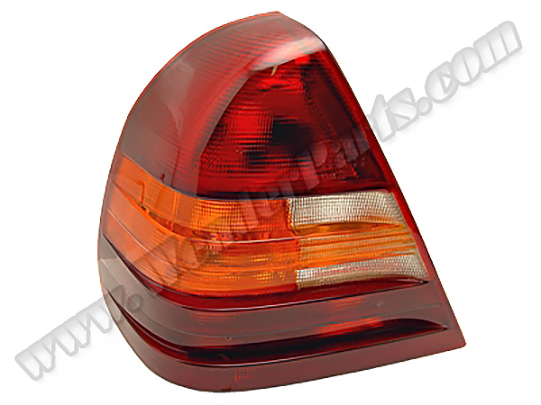 Mercedes W202 Sol Stop Camı Turuncu