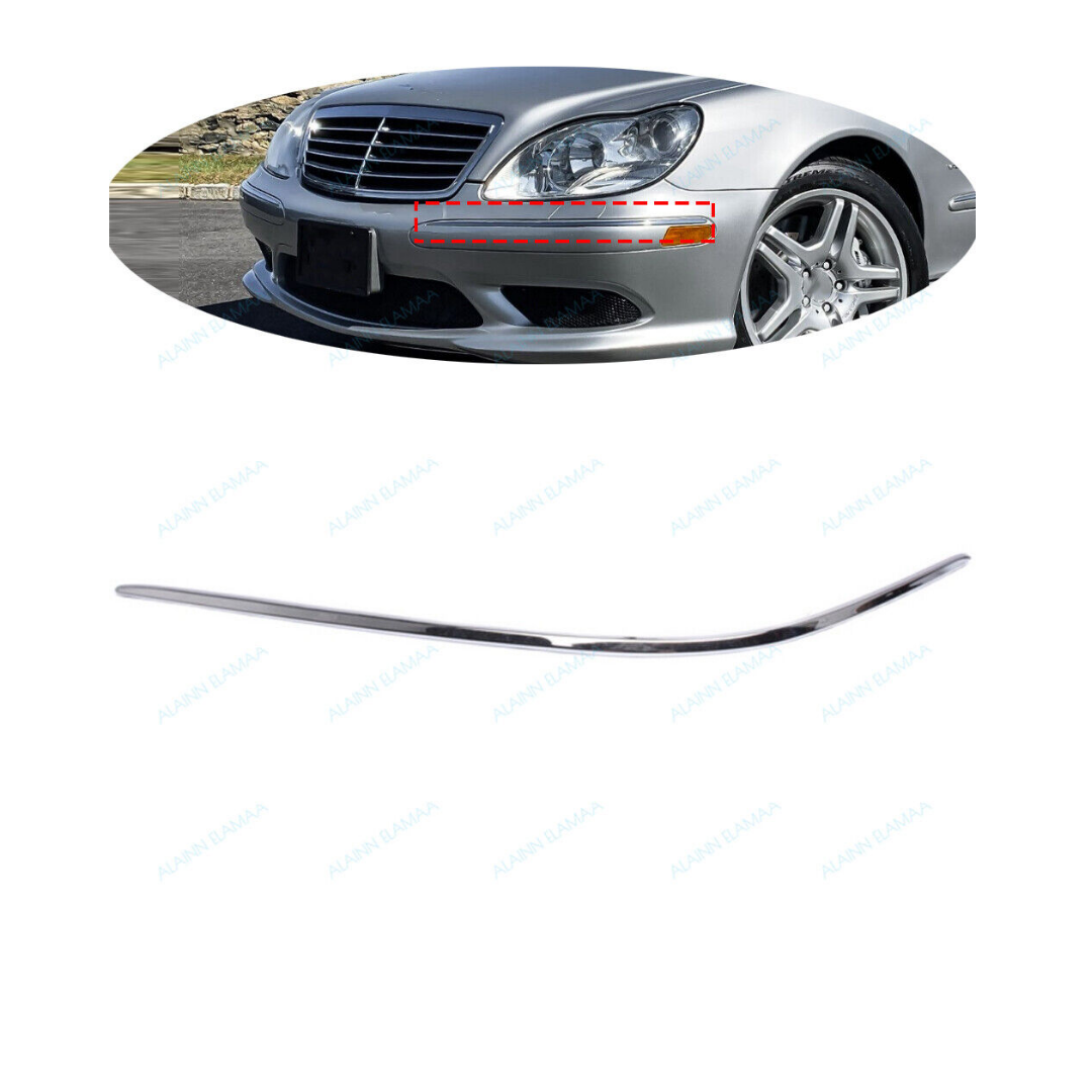 Mercedes W220 Ön Sol Tampon Nikelajı 2002 / 2005