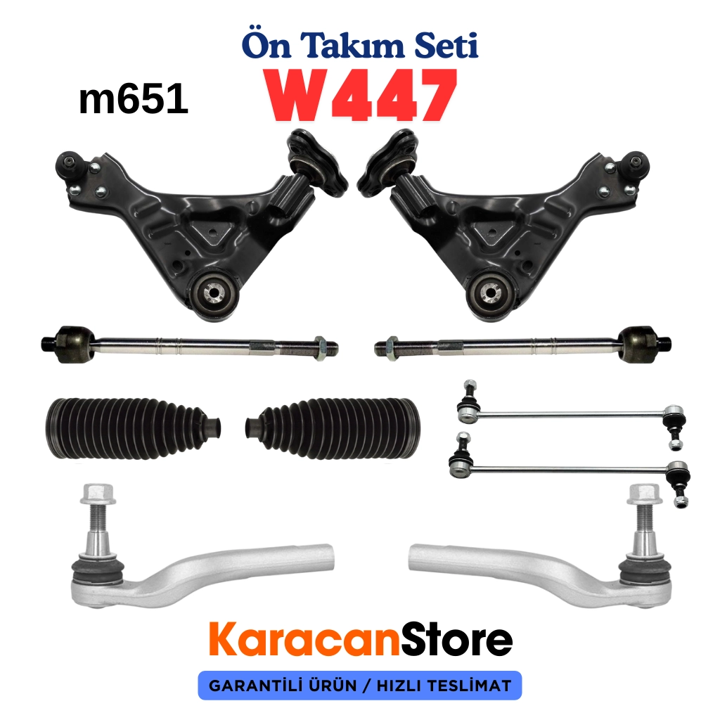 Mercedes Vito W447 M651 Ön Salıncak Alt Takım Seti